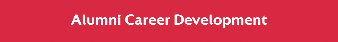 Career Development Programme 2024/25